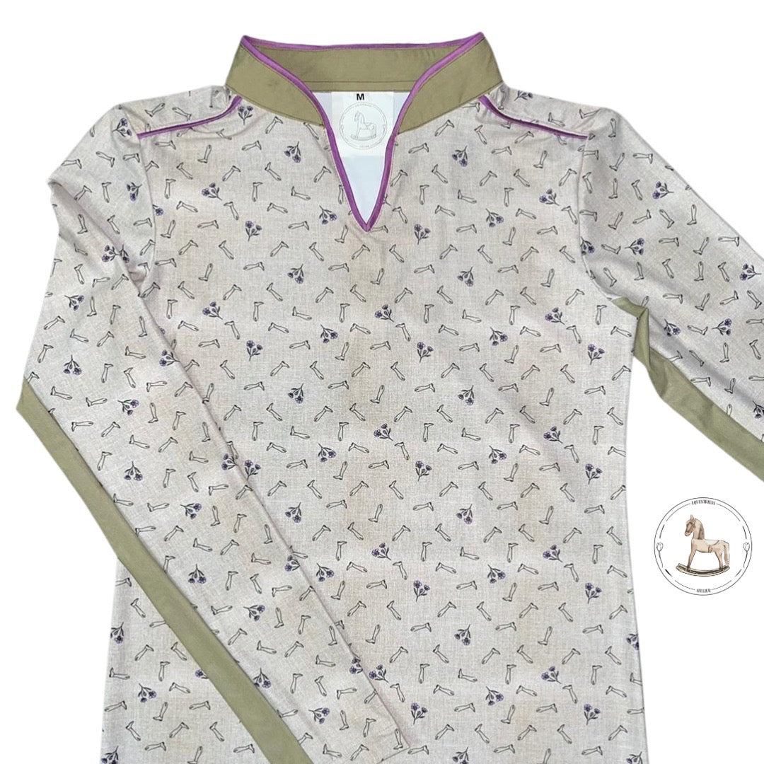FILIGREE TOP french linen