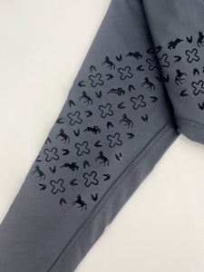 TREWS D' SPORT 2.0 - smoke gray K/P riding tights